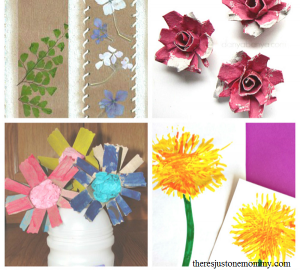 20 beautiful flower crafts for kids