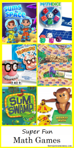Math Games -- These fun math board games will have them begging to practice math at home