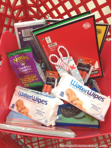 Back to School Supply shopping with Target gift card giveaway #WaterWipesTarget (ad)