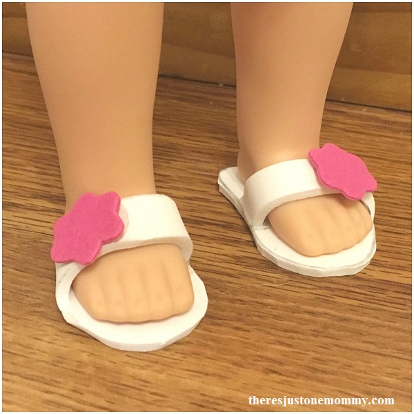 DIY Wellie Wishers American Girl Doll shoes 
