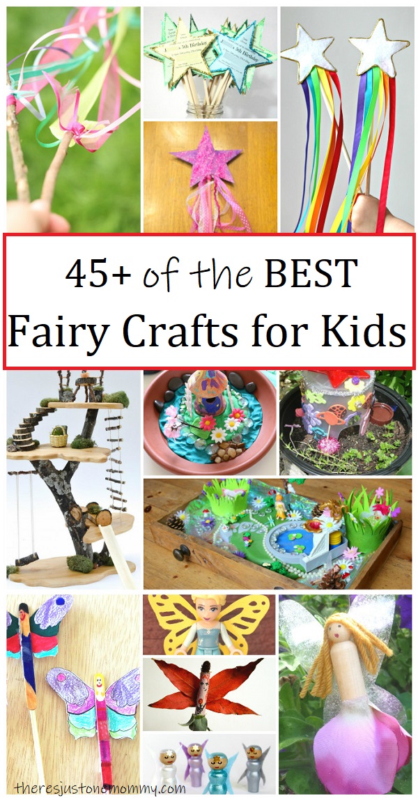 the best fairy crafts, from fairy wand crafts to fairy gardens