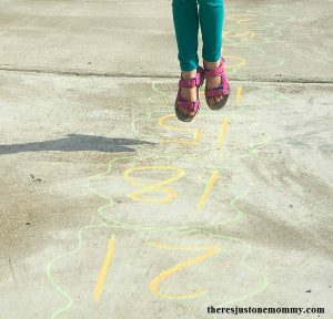 simple skip counting activity -- math activity to help teach multiplication