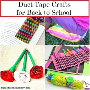 Duct Tape Crafts for Back to School