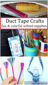 back to school duct tape crafts