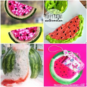 20 fun kids watermelon crafts and watermelon activities