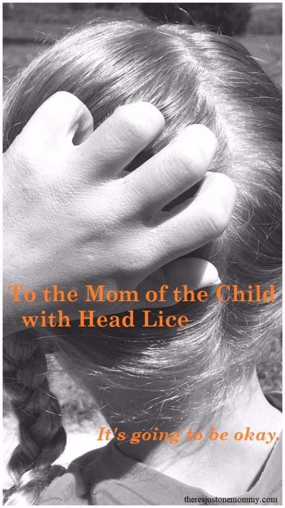 To the Mom of the Child with Lice | There's Just One Mommy