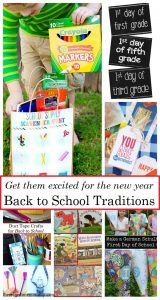 Get the kids excited for the new year with these 15 fun Back to School Traditions