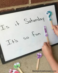 hands-on activity to teach punctuation