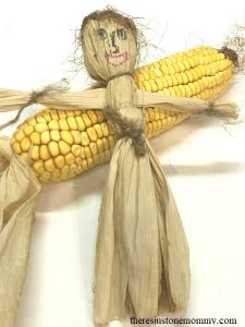 making a corn husk doll