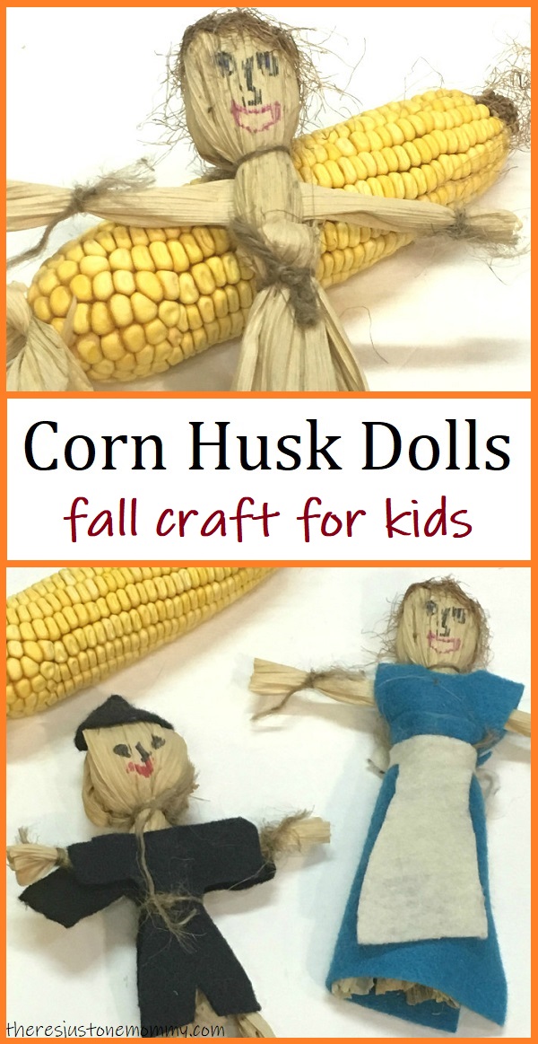 simple directions for making corn husk dolls