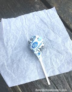 how to make a lollipop ghost