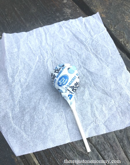 how to make a lollipop ghost 
