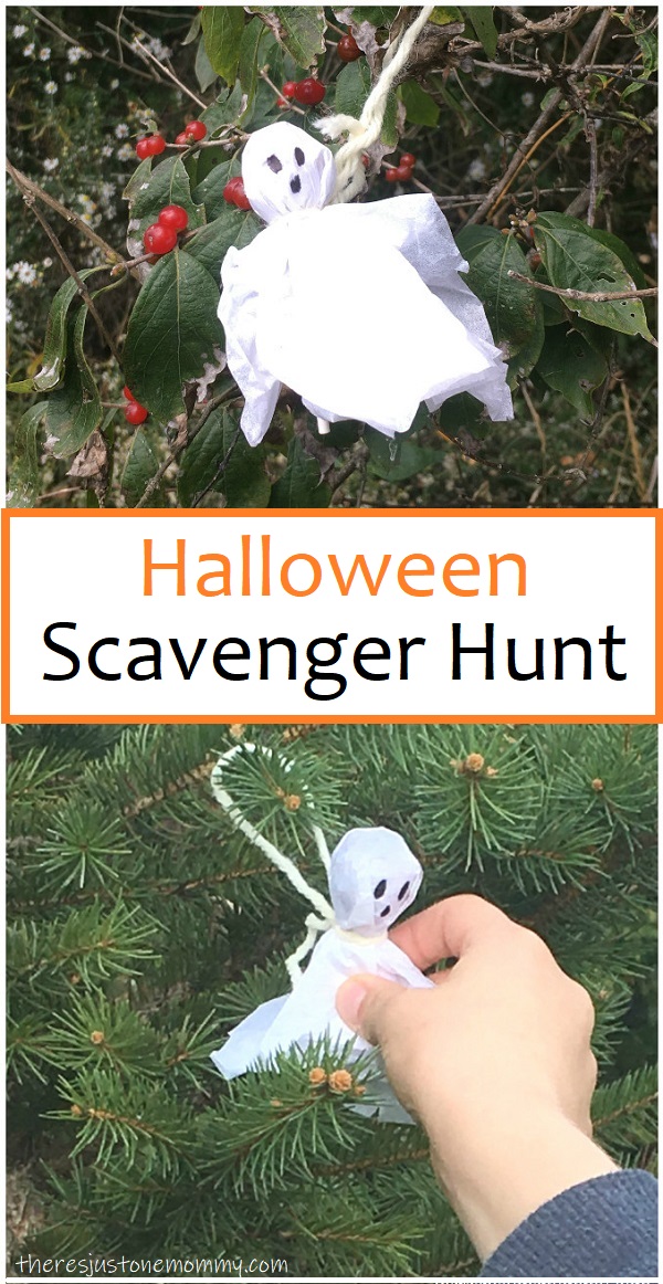 Halloween scavenger hunt for kids 