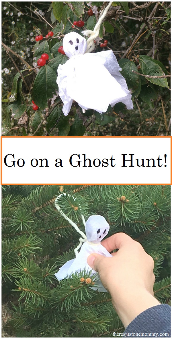 simple kids #Halloween activity -- Go on a candy ghost hunt! 