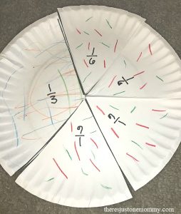 simple fractions activity