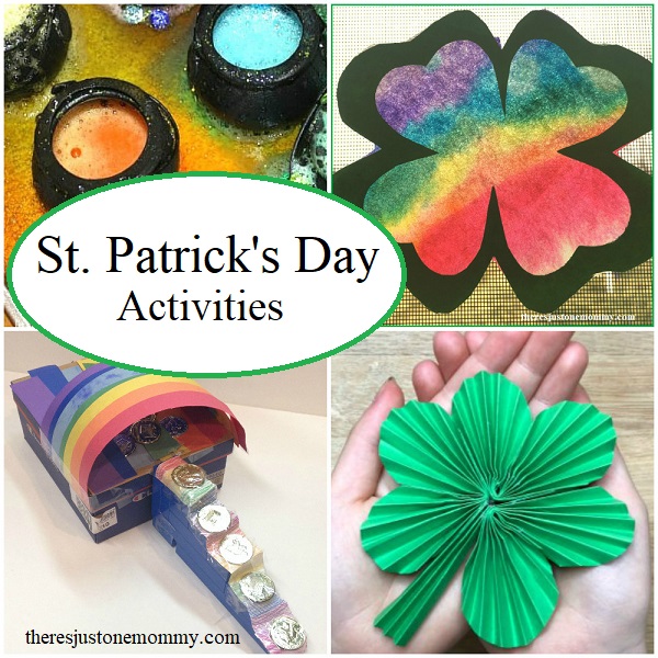 St. Patrick's Day activities for elementary kids 