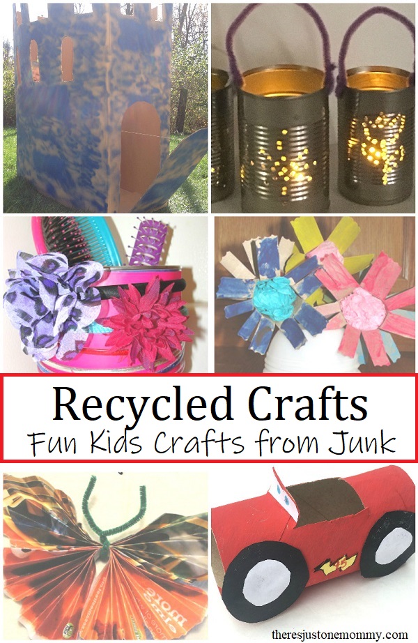 Fun kids crafts using recyclables