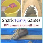 fun DIY shark themed party games for kids