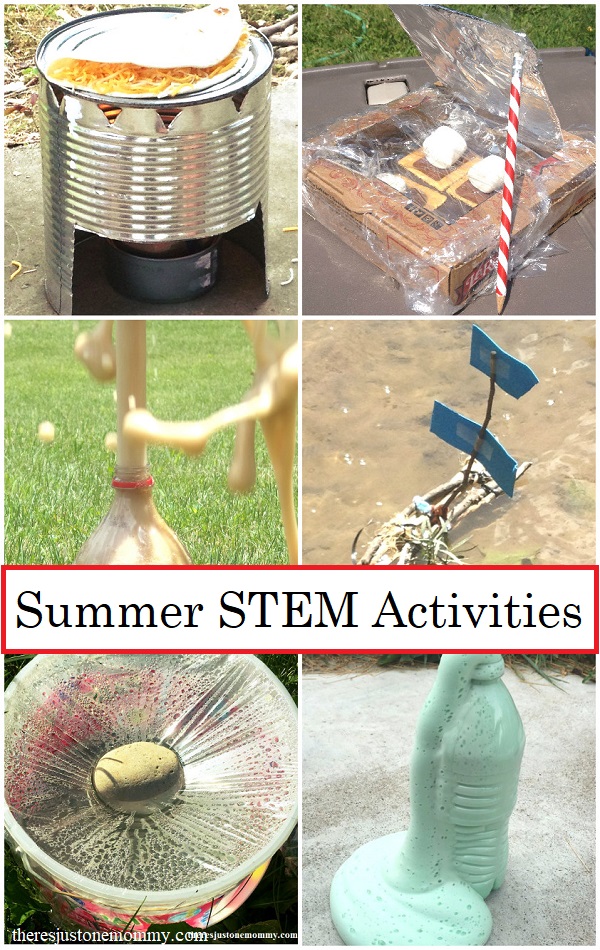 summer STEM activities that are perfect for backyard day camp 