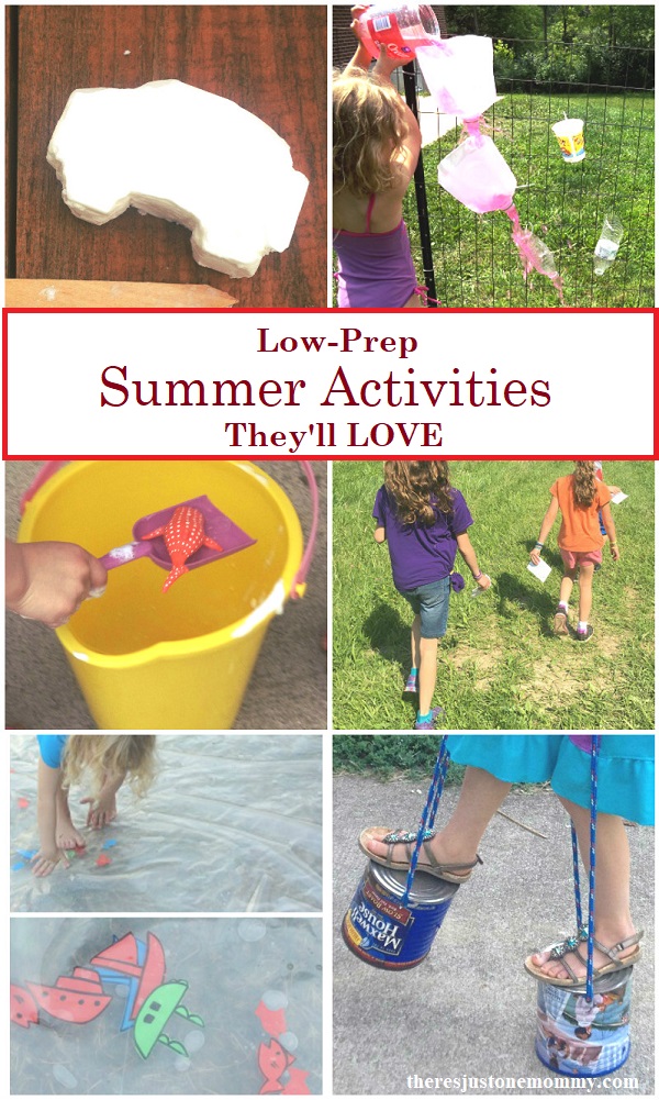 kids summer activities for a backyard summer camp