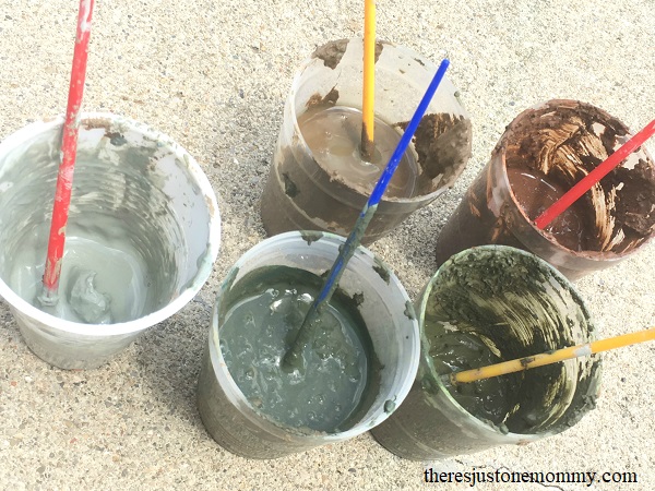 how to make mud paint 