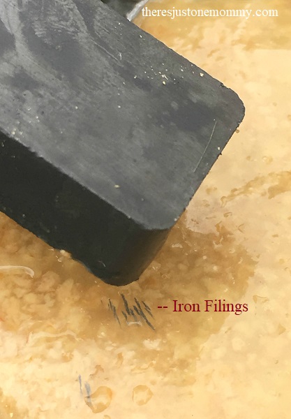 extracting iron from cereal -- simple experiment to show kids their cereal has iron in it