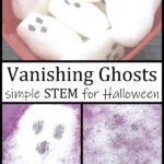 how to make vanishing ghosts by melting packing peanuts