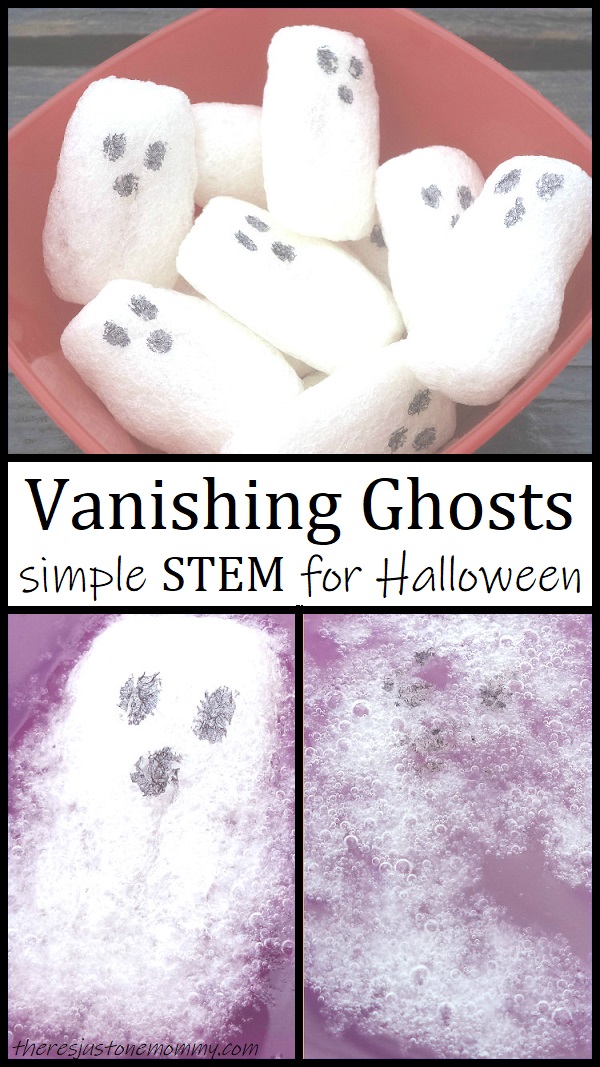 how to make vanishing ghosts by melting packing peanuts 