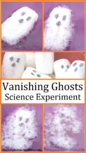 vanishing ghosts STEM activity for kids