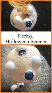fizzing Halloween science
