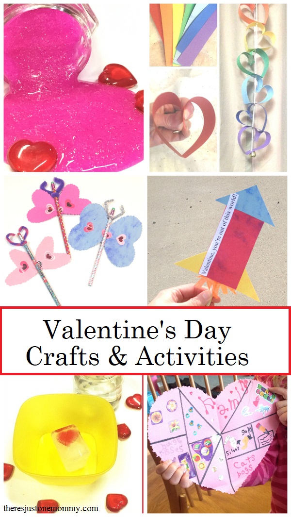 Valentine's Day Crafts & Activities for kids 
