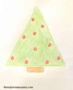 Graphite circuit Christmas tree craft