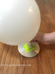 hover craft STEM with balloon