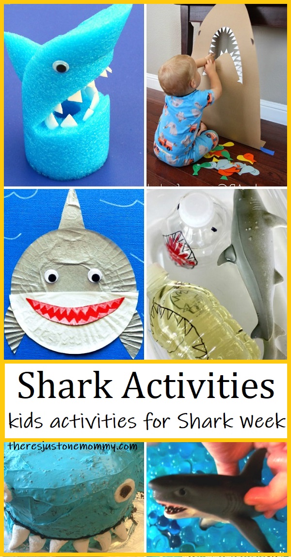 kids shark activities for Shark Week