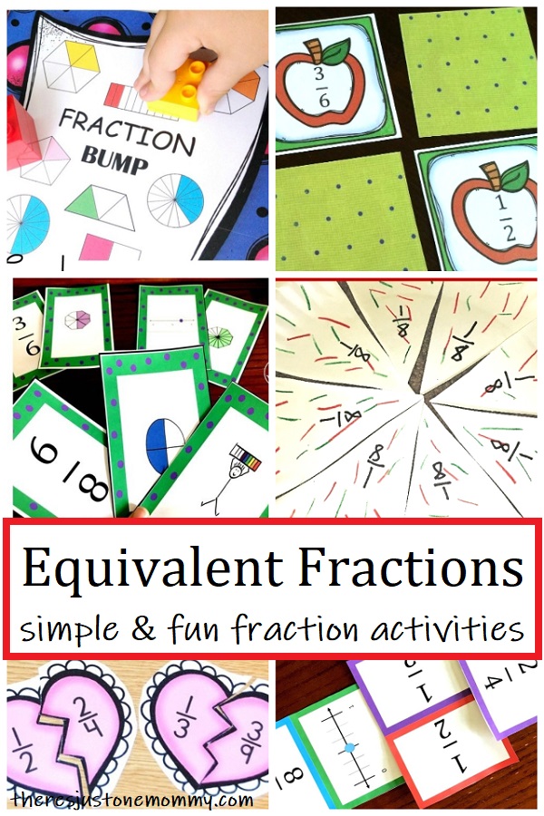 activities to teach equivalent fractions 