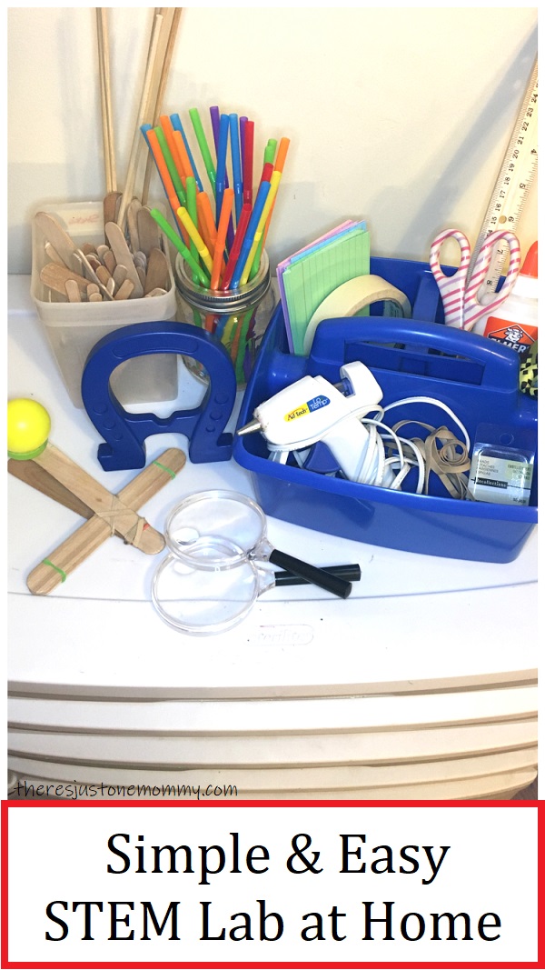 how to set up STEM materials at home