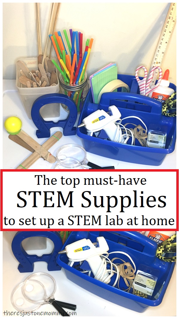 list of most often used STEM materials to create your own STEM lab 