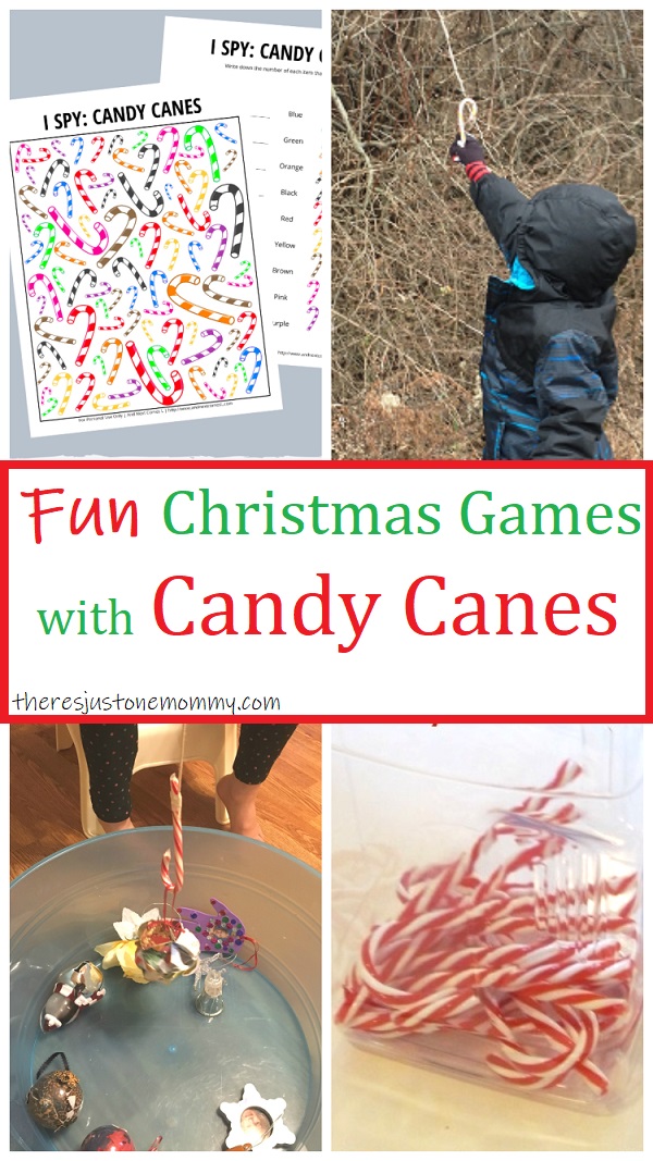 kids Christmas games with candy canes