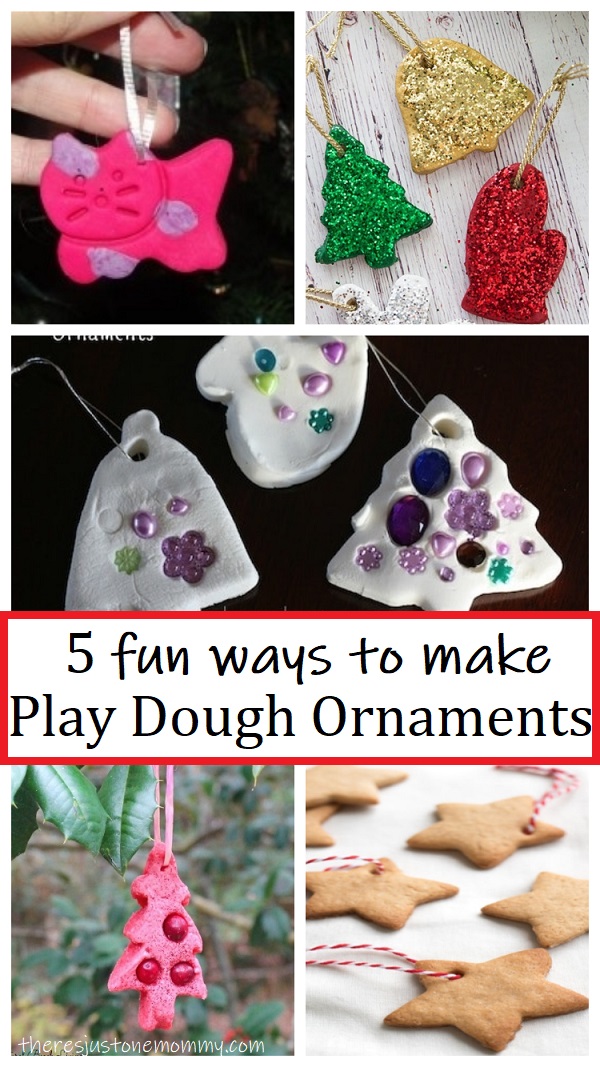 5 fun ways to make play dough ornaments 