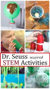 STEM activities inspired by Dr Seuss books