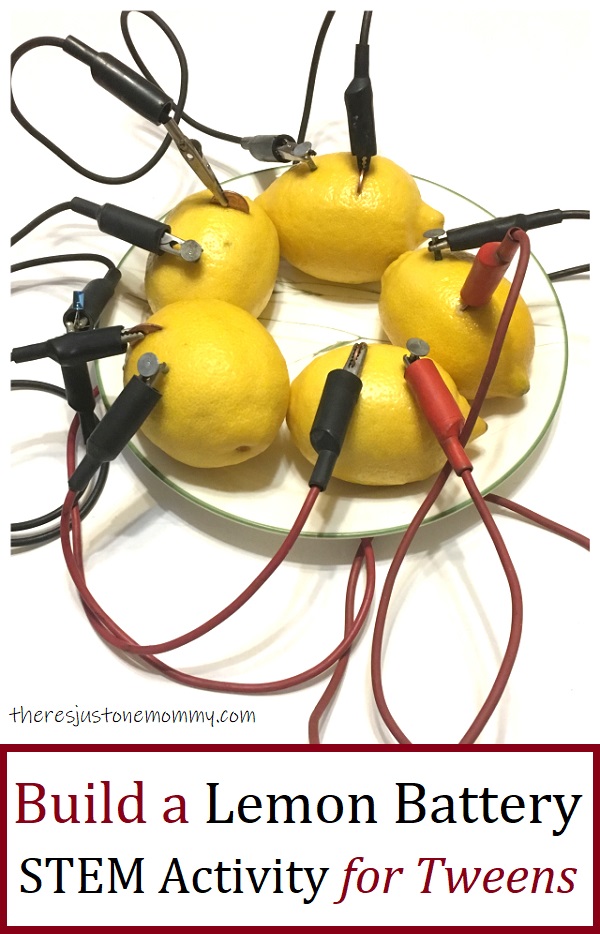 how to make a lemon battery 