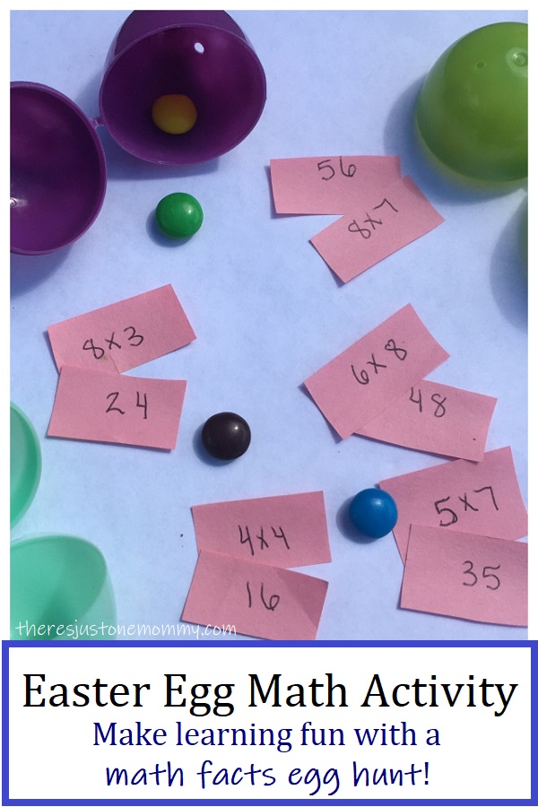how to use plastic eggs for a fun math facts activity 