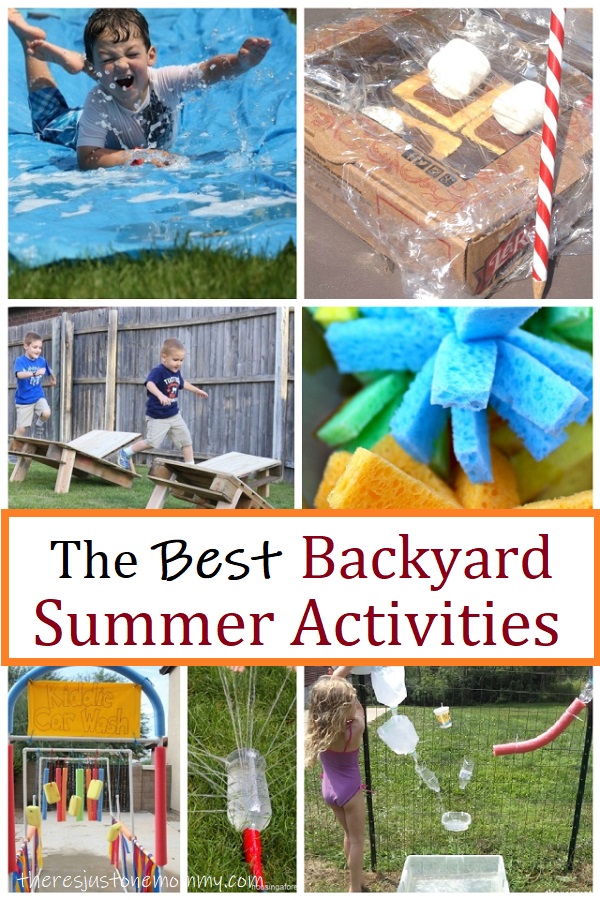 fun backyard activities for summer