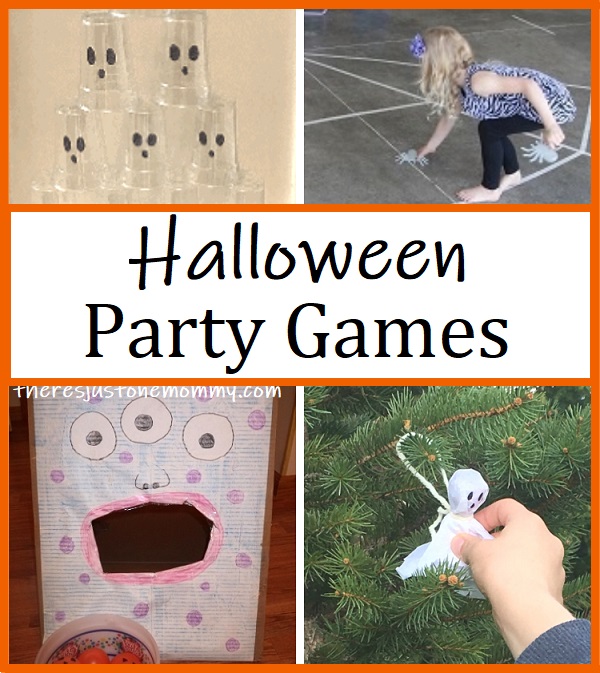 party games for kids Halloween party