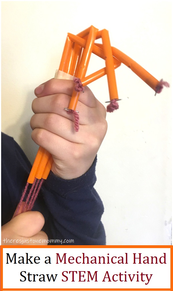 engineering a mechanical hand with straws