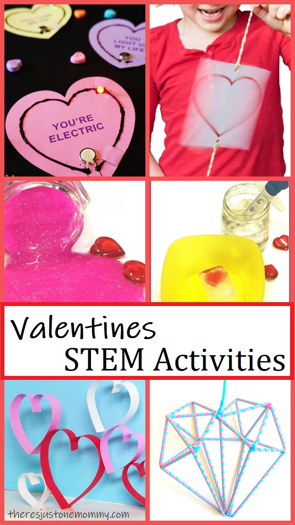 Valentine themed STEM activities