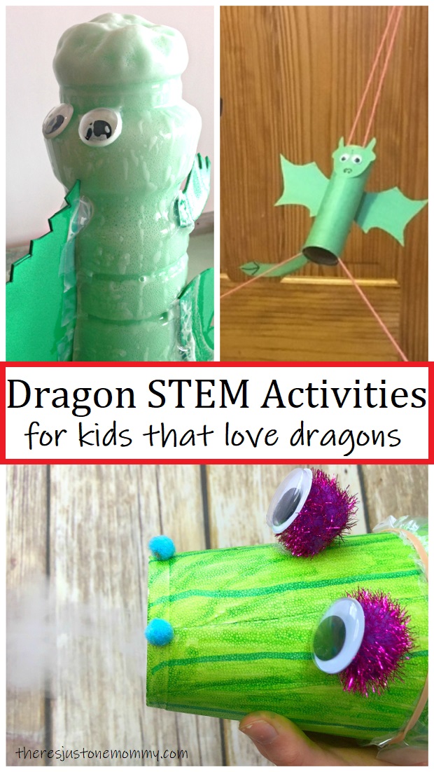 STEM activities for kids that love dragons